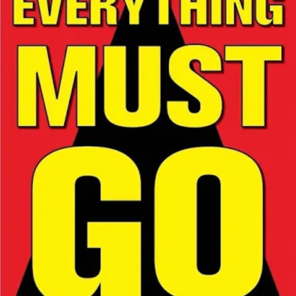 Moving! Everything must go!!